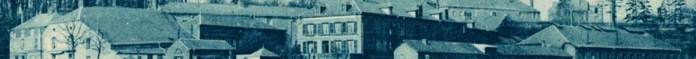 Vue de la verrerie du Moulinet depuis le sud, vers 1900